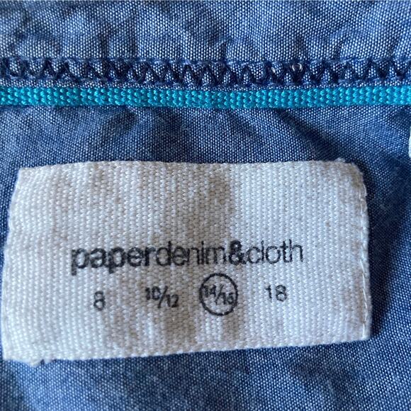 PaperDenim&Cloth Boys Buttondown Shirt, Size 14/16 - Picture 4 of 8